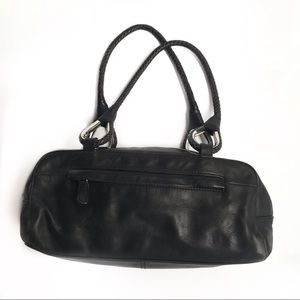 Mercer & Madison Leather Baguette Shoulder Bag